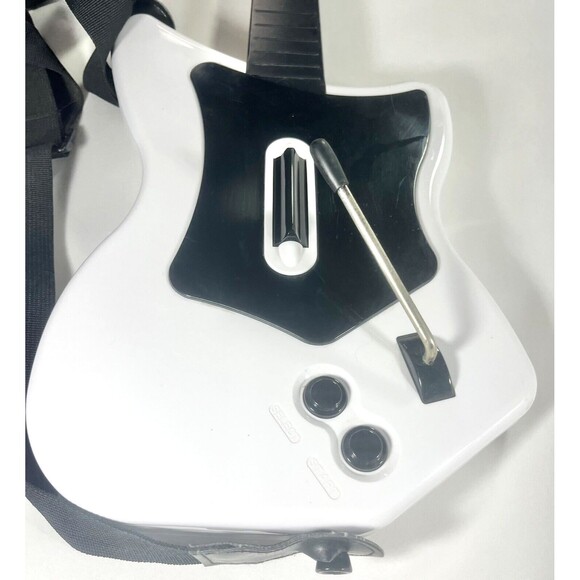 Guitar Hero Red Octane Wireless White Guitar Playstation 2 PS2 95025 NO DONGLE - Picture 5 of 11